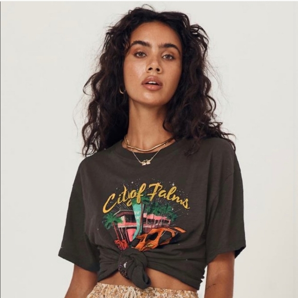 Spell Tops - SWAPPED - NWOT City of Palms Tee